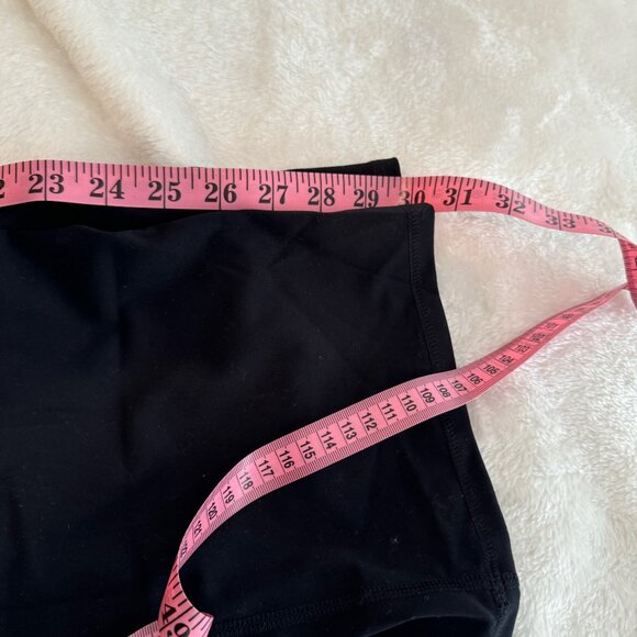 Copyleaf NWT Black Crossover Waisted Flared Legging Yoga Pants Size M - Picture 14 of 14